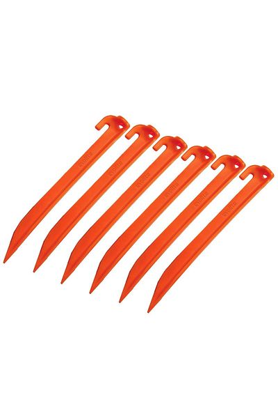 Evolite Arancio Abs Tent Pegs -23cm 6 Pieces