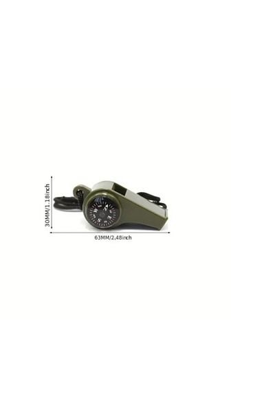 BulutRetail Multifunctional Emergency Whistle with Compass