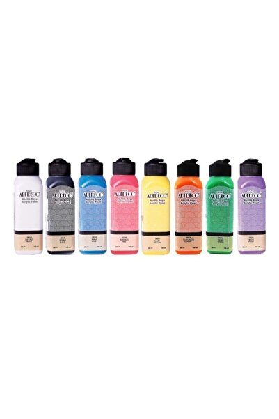 Artdeco Akrilik Boya 140 ml 8'li Set