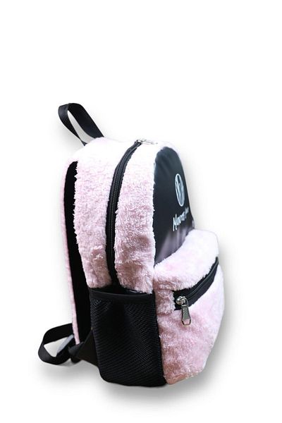 Monte Lui Mnt3637 - Pink Plush Backpack