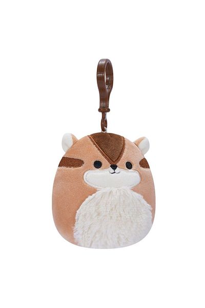 Squishmallows Squirrel Melzie Clip 10cm Sqcp00148