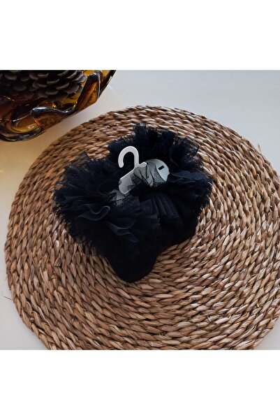 MARS BABY Kız Bebek Özel Gün Siyah Fırfırlı Tütü Kokoş Çorap