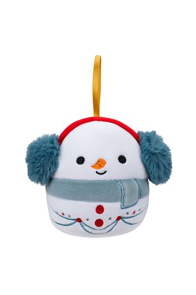 Squishmallows Christmas Ornament - Snowman Manny 10cm