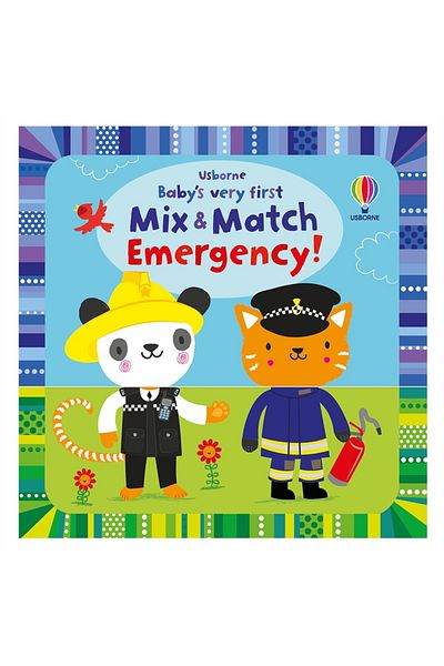 Usborne Babys Very First Mix And Match Emergency