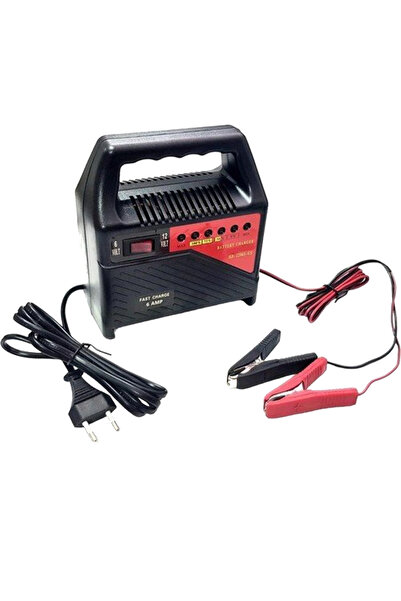 Polat 6 Volt - 12 Volt 6 Amper Led göstergeli Akü Şarj Cihazı