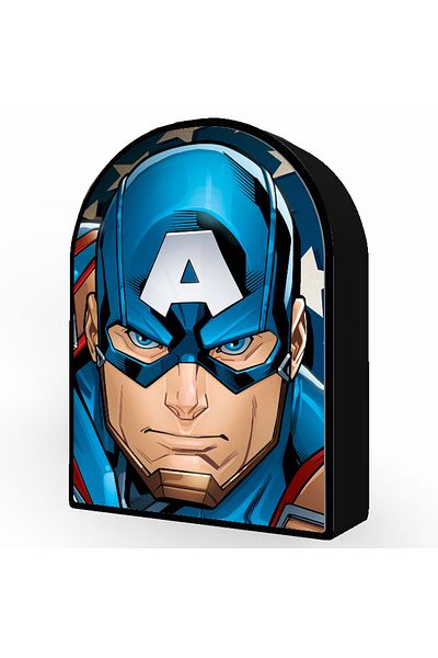 Cubic Fun Prime 3D Captain America 300 Piece Puzzle 35584 - Metal Box