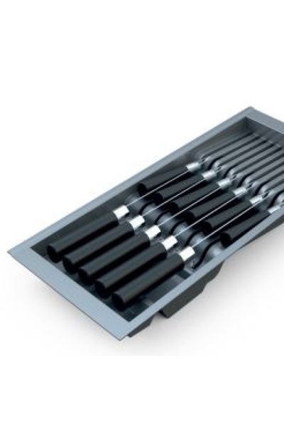 Adilon Suport pentru cuțite pentru sertar de bucătărie 48 cm x 21 cm (POATE F...