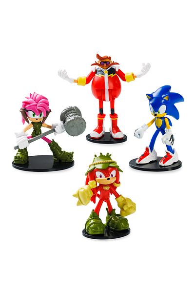Sonic Pmı Aksiyon Figürleri 4’lü مجموعة ديلوكس موديل 2