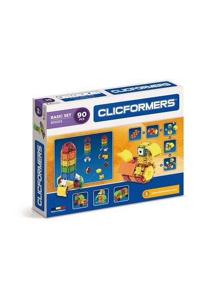 CLICFORMERS مجموعة أساسية - 90 قطعة