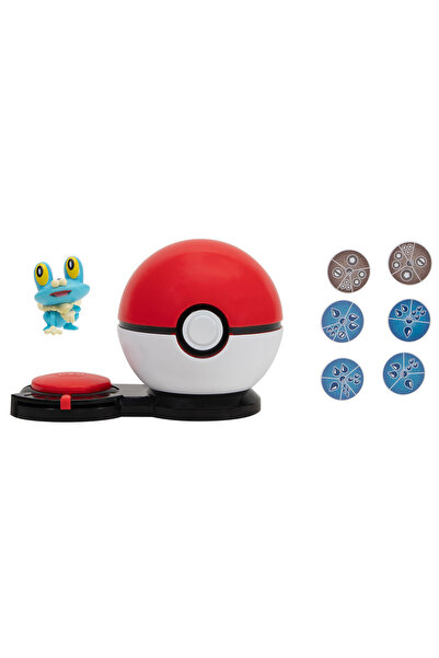 Pokemon Sürpriz Atak Oyun Seti - Froakie ve Poke Ball