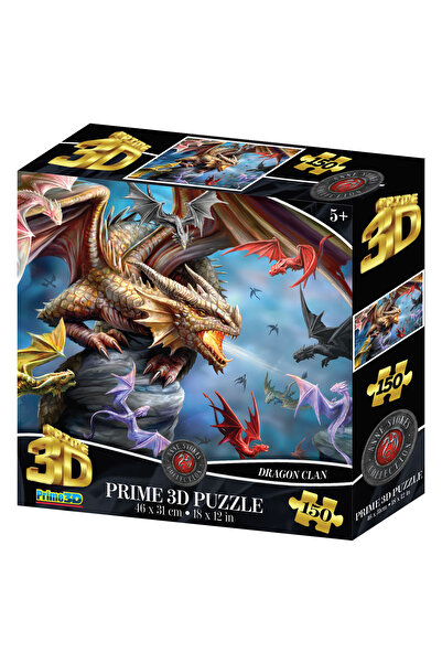 Prime 3D لغز عشيرة التنين 150 قطعة 10940