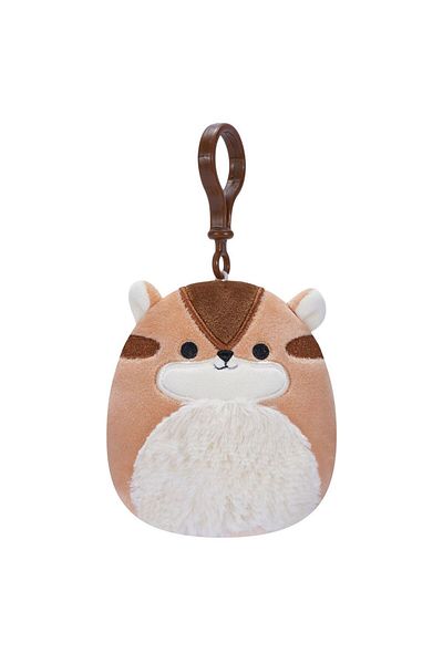 Squishmallows Squirrel Melzie Clip 10cm Sqcp00148
