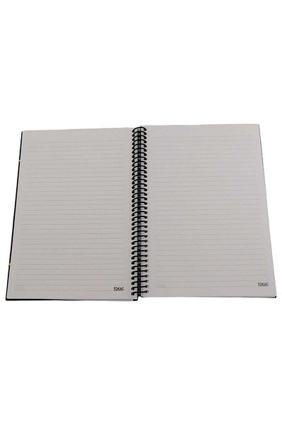 Tokaç Spirală cu capac dur 96 Yp. Caiet cu dungi 17x24