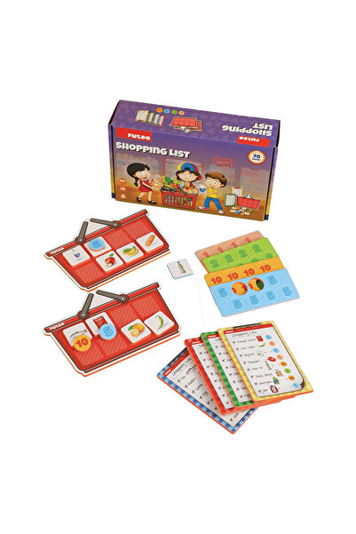 PUEDO Shopping List Eşleştirme Ve Hafıza Oyunu