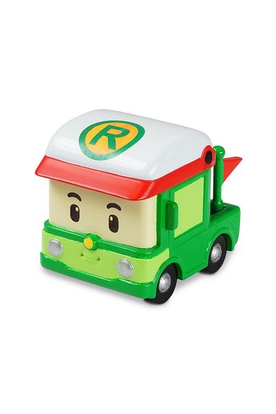 Robocar Poli مجسم سيارة معدني فضي - رودي