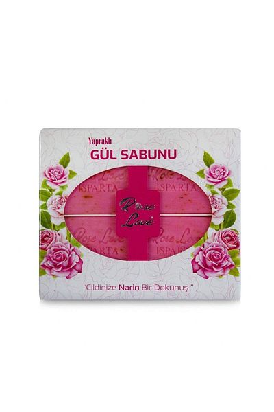 Clean Rose مجموعة صابون الورد مكونة من 4 قطع