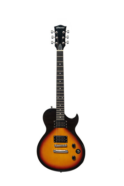 Strauss Sc-200sb Les Paul Kasa Elektro Gitar Sunburst