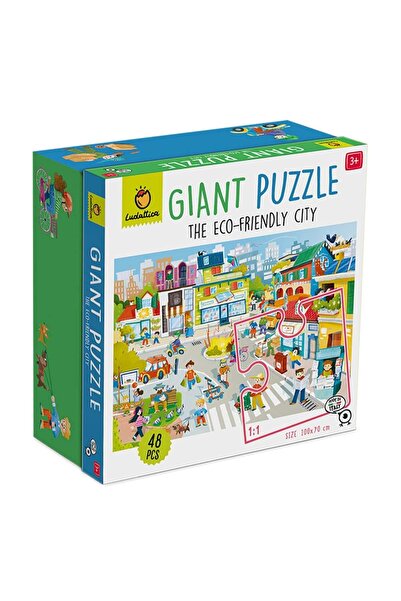 ludattica The Eco Friendly City - Giant Puzzle