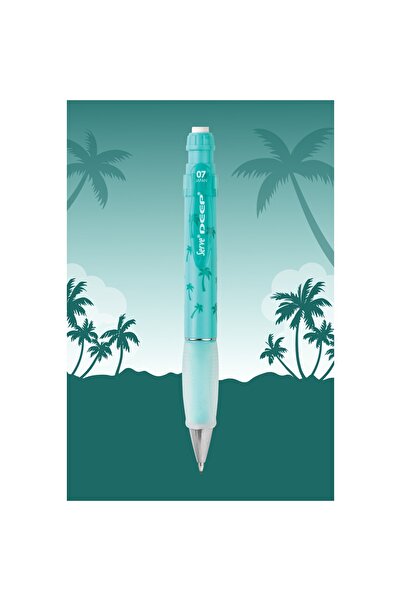 Serve Deep Mekanik Kurşun Kalem 0,7Mm Doğa Desen Pastel Turkuaz