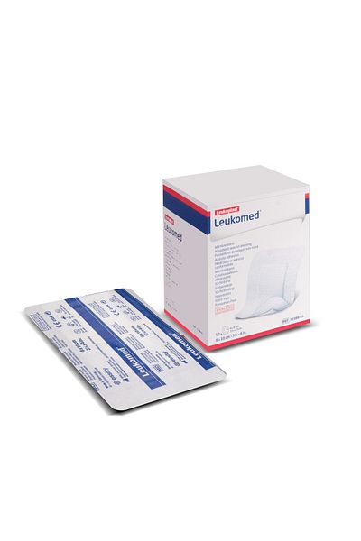 Leukoplast Bsn Leukomed غطاء جرح غير منسوج مع وسادة 8 سم × 10 سم 50 قطعة