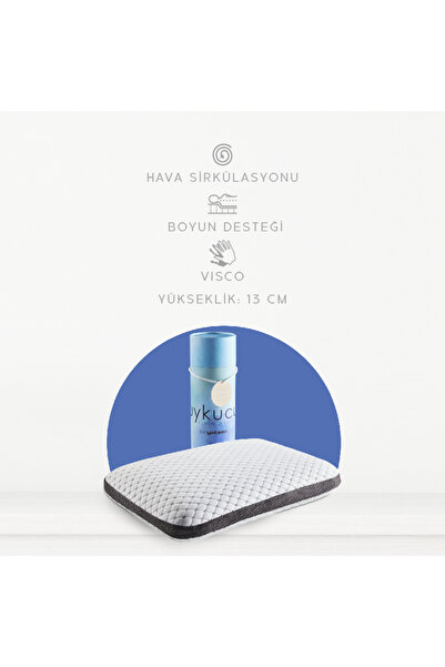 Yatsan Uykucu Visco Therapy Ergonomik Yastık