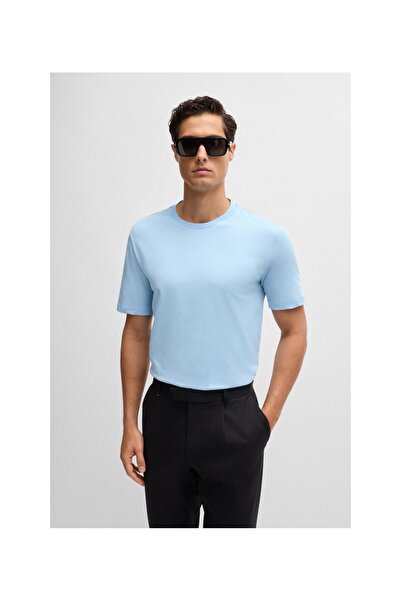 BOSS Regular Fit Logolu Pamuklu Tişört