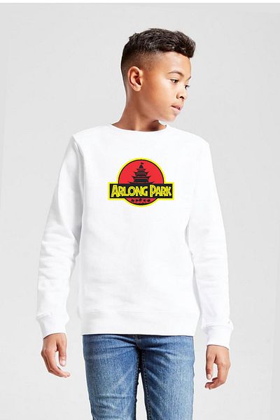 Tshirthane Φούτερ One Piece Anime Arlong Park White Παιδική 2ip