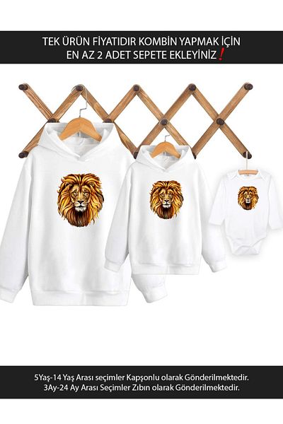 Tshirthane Tată, fiu, fiică, leu (PRETUL PENTRU UNUL NUMAI PENTRU COMBINARE, ADĂugați MINIM 2 BUCĂȚI ÎN COȘ)