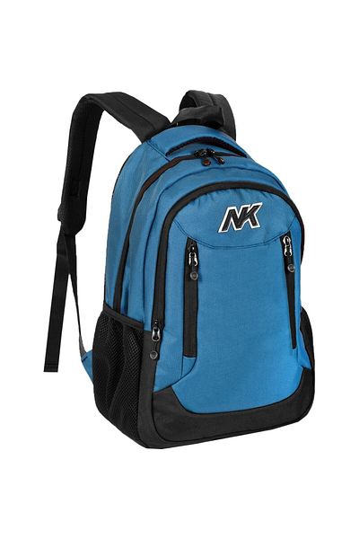 NK Rucsac de școală unisex Geantă de 15 inchi cu compartiment pentru laptop