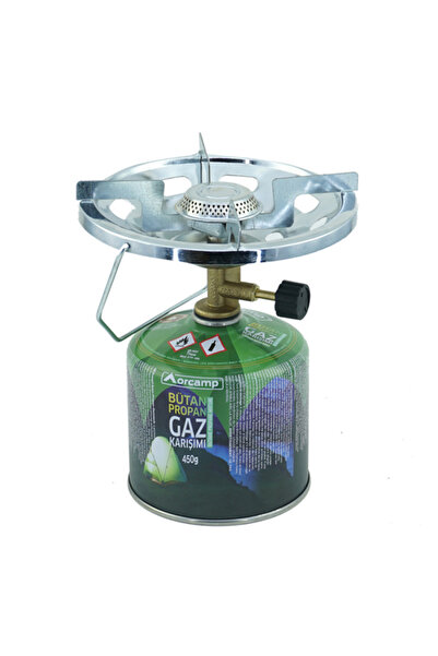 Orgaz K-500-450 Vidalı Kamp Ocağı + 450 gr Kartuş