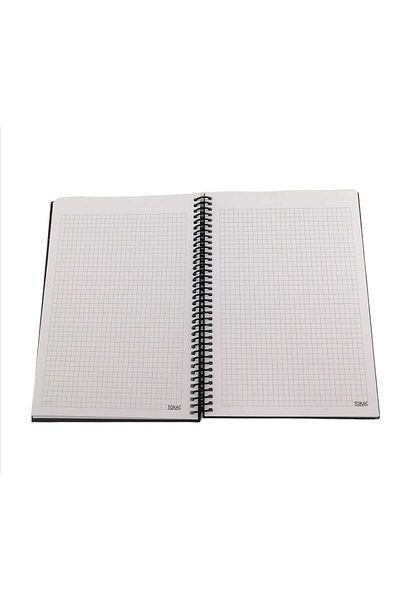 Tokaç Spirală cu capac dur 96 Yp. Caiet în carouri 17x24