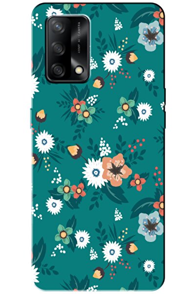 Dara Aksesuar حافظة متوافقة مع هاتف اوبو A74 حافظة سيليكون بتصميم زهور الربيع...