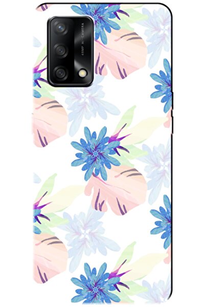 Dara Aksesuar حافظة متوافقة مع هاتف اوبو A74 حافظة سيليكون بتصميم زهور الربيع...