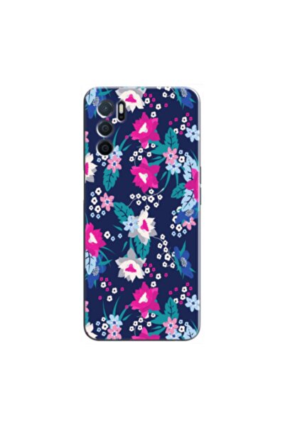 Dara Aksesuar حافظة متوافقة مع هاتف اوبو A16 حافظة سيليكون بتصميم زهور الربيع...
