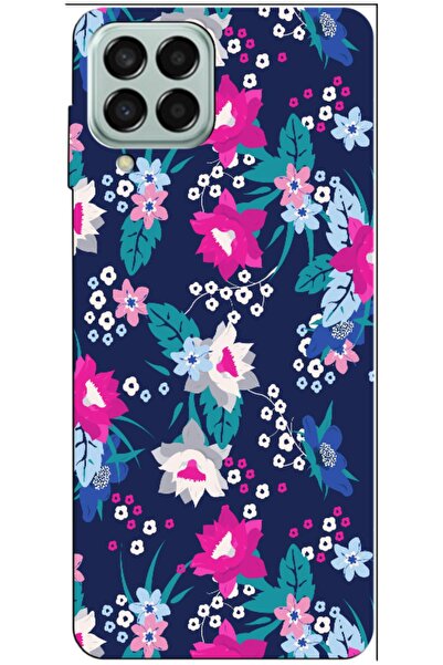 Zebana حافظة متوافقة مع هاتف سامسونج جالاكسي M33 5G حافظة سيليكون بتصميم زهور...