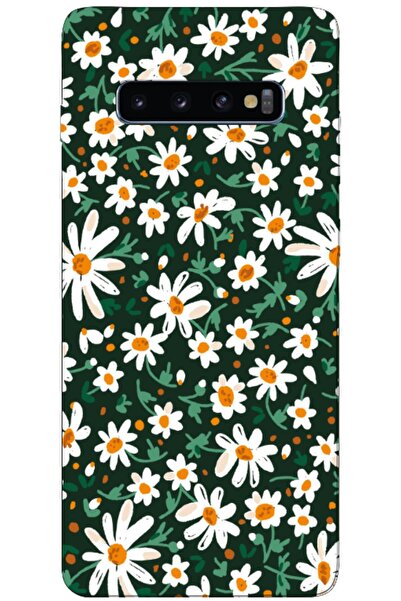 Zebana حافظة متوافقة مع هاتف سامسونج جالاكسي S10 بلس، حافظة سيليكون ربيعية مز...