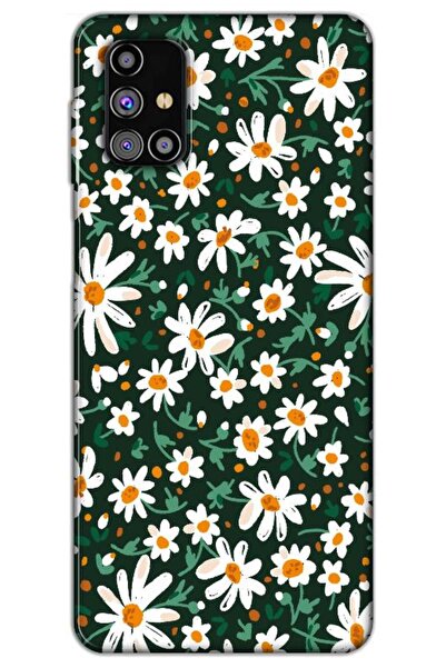 Zebana حافظة متوافقة مع هاتف سامسونج جالاكسي M31s، حافظة سيليكون بتصميم زهور ...