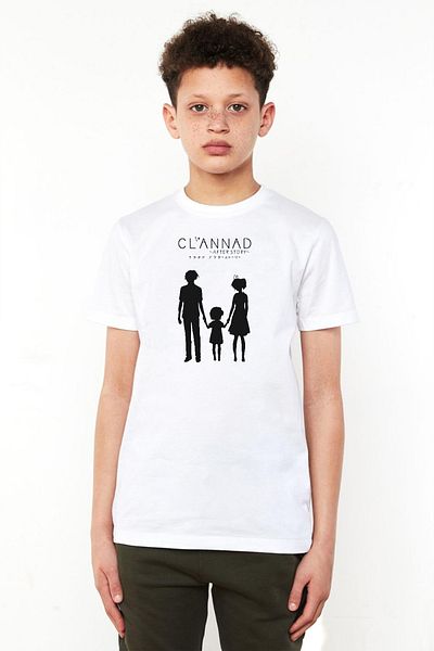 Tshirthane Tricou Clannad Anime After Story alb pentru copii