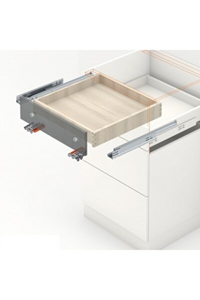 Blum Tandem Çekmece Rayı Kısmi Açılım Frenli 50 Cm