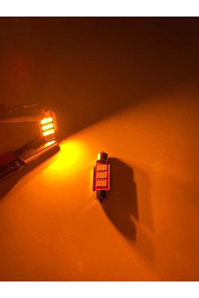 EKT SOFİT 12 LED 36MM TURUNCU