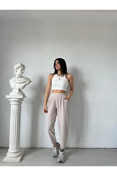 Bade Butik Liza Shalwar Trousers with Cream Pockets