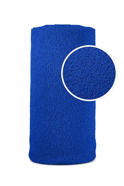 edukkanim Non-Slip Blue Complex Mat Width: 100cm