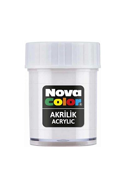 Nova Color BEYAZ 30 CC ŞİŞE AKRİLİK BOYA
