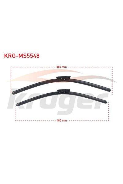 KRUGER ARAC BAZLI SILECEK SETI 550-480mm DACIA DUSTER (HM) / DACIA LOGAN II (...