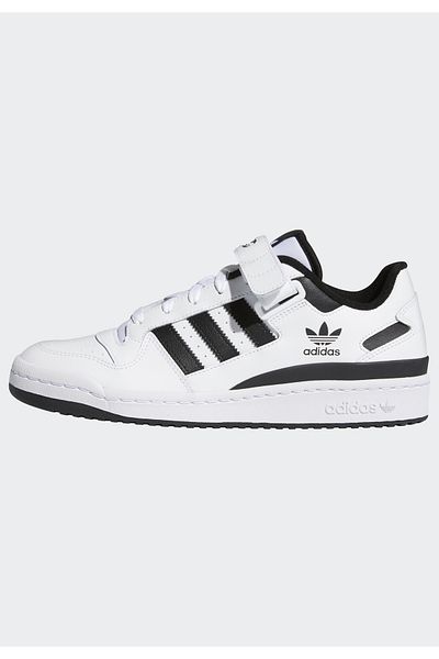 adidas White Forum Low Men's Sneakers - FY7757