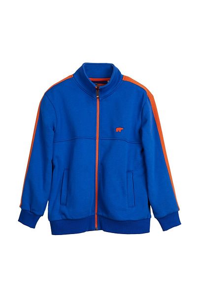 Bad Bear Harvey Saks Blue Full-Zip Kids Sweatshirt