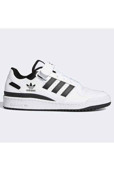 adidas White Forum Low Men's Sneakers - FY7757