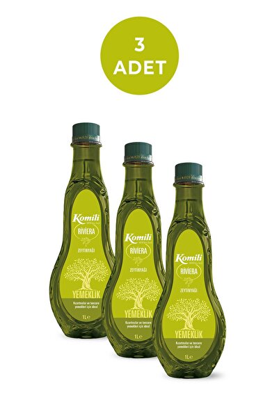 Komili Riviera Zeytinyağı 1 Lt * 3 Adet