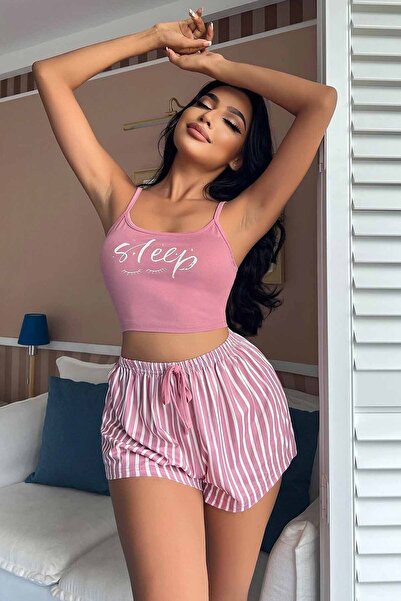 Merry See Σετ πιτζάμες Strappy Sleep Printed Sorted