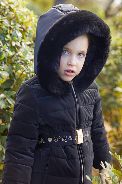 MAYORAL Abel&Lula Girl's Belted Coat_Mnvs5839